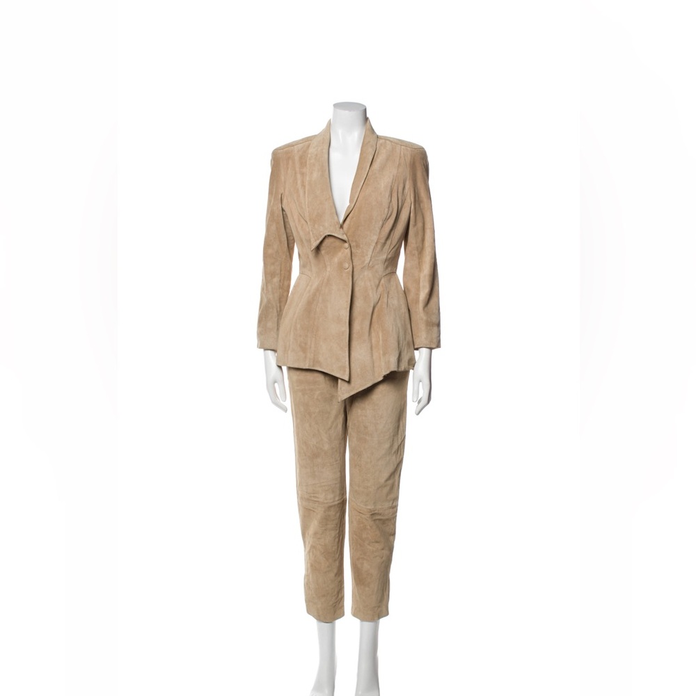 Thierry Mugler FW 1998 Suède Suit